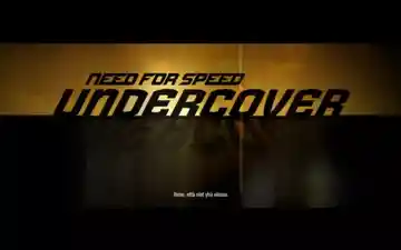 Need For Speed Undercover (USA) screen shot game playing